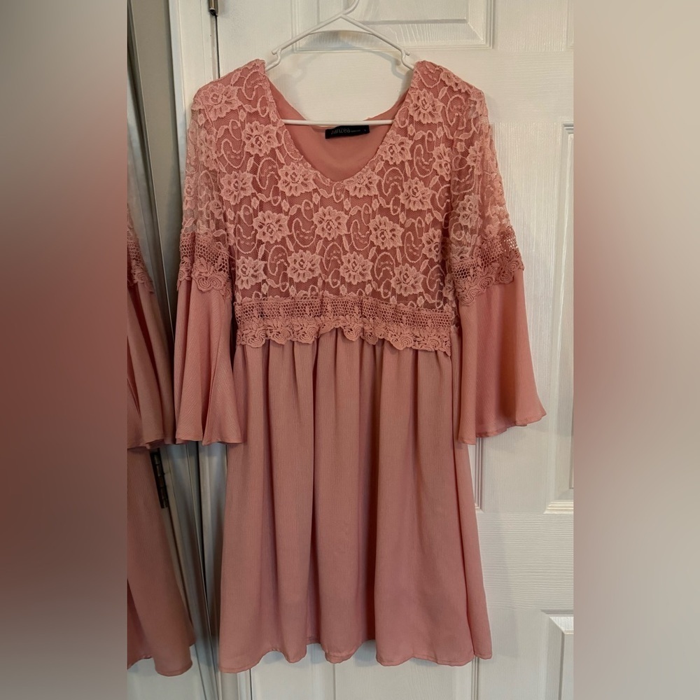Zanzea Women’s Pink Dress Size Large